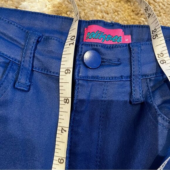 Edikted Luna Faux Leather Flare Jeans size S - Picture 5 of 8